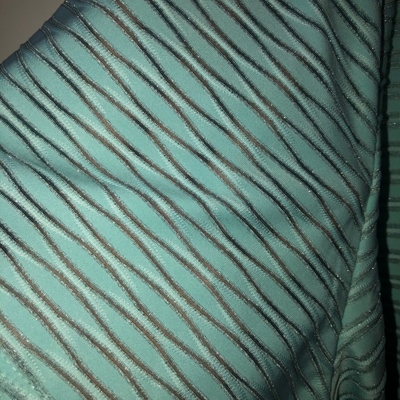 Calvin Klein Metallic Striped Tee - Picture 4 of 5